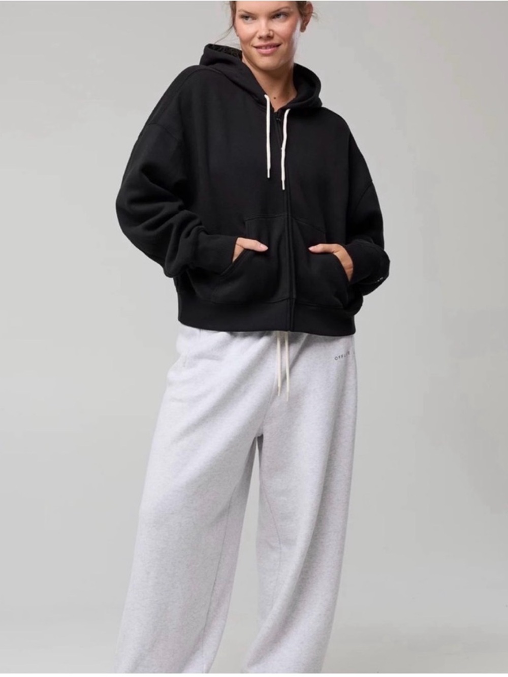 OFFLINE By Aerie Cloud Fleece Classic Full Zip Sweatshirt Sz XL